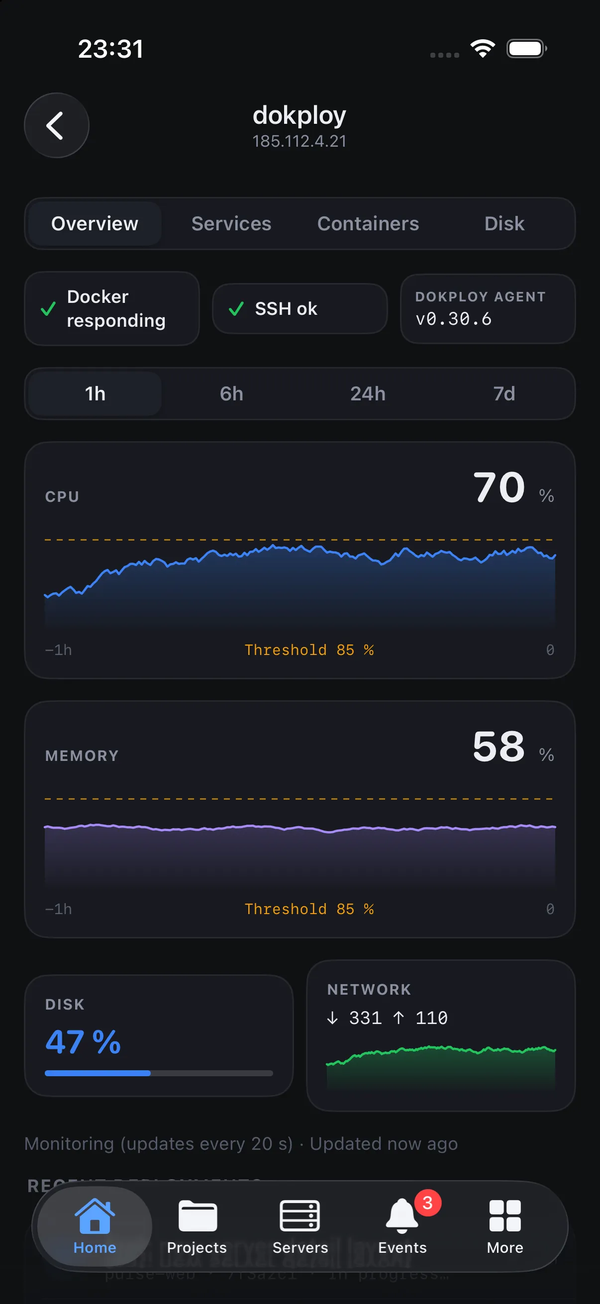 “Why is the server slow?”